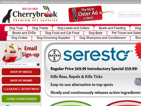 Cherrybrook coupon free shipping