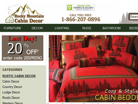 Rocky Mountain Decor Coupons